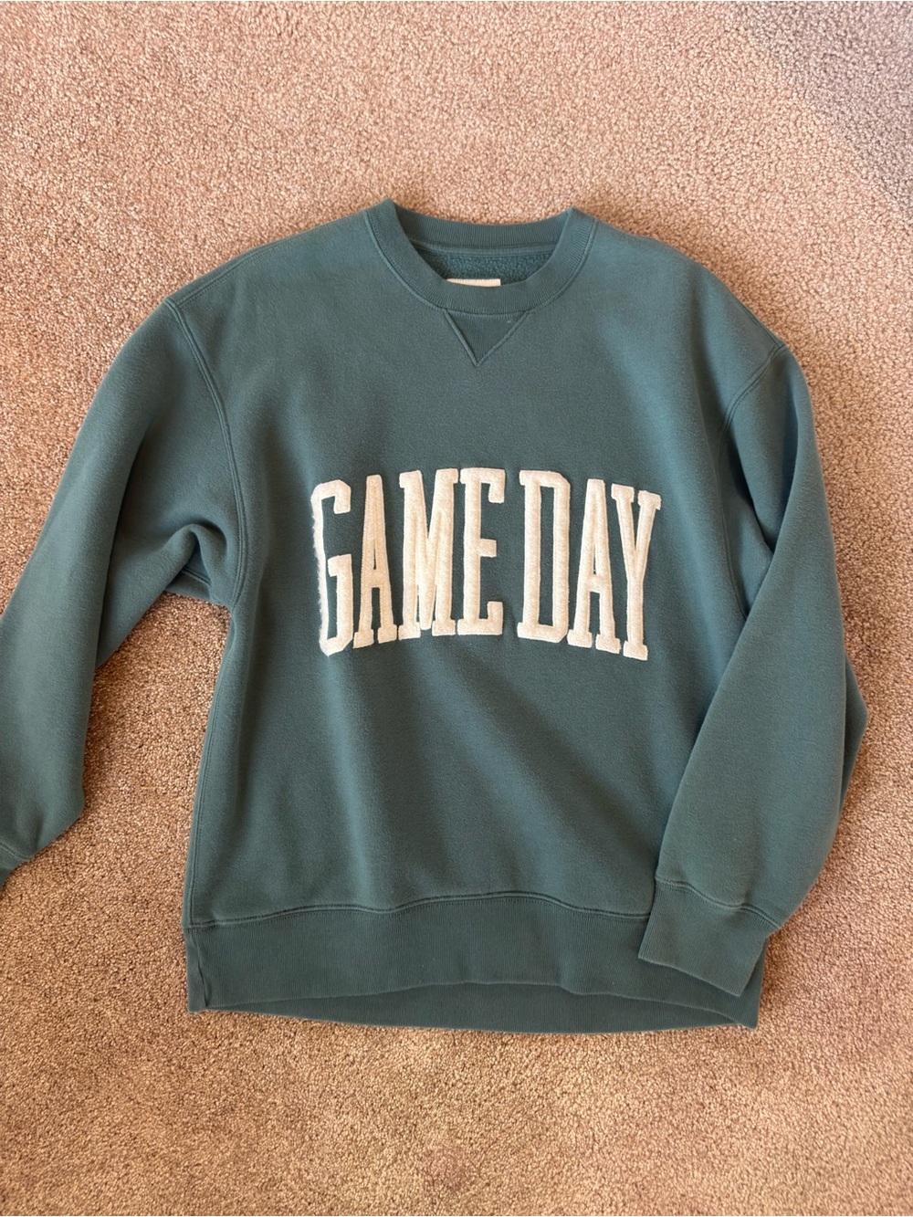 A&F game day sweatshirt